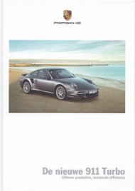 911 Turbo brochure, 114 pages, 05/2009, hard covers, Dutch