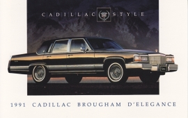 Brougham D'Elegance, US postcard, 1991