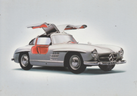 300 SL Gullwing, A6-size, German language, 1954 (later issue by MB museum)