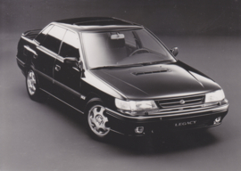 Subaru Legacy Sedan 4-door, press photo, Belgium, 1992