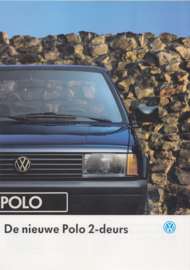 Polo Classic 2-door brochure, A4-size, 4 pages, 08/1990, Dutch language