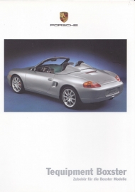Boxster Tequipment brochure, 28 pages, 08/1999, German %