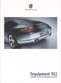 911 Tequipment (997) brochure, 28 pages, 05/2004, German %