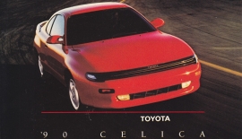 Celica Sport Coupe, US postcard, 1990