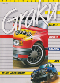 Graku accessories program, 12 page brochure, Dutch, 1991