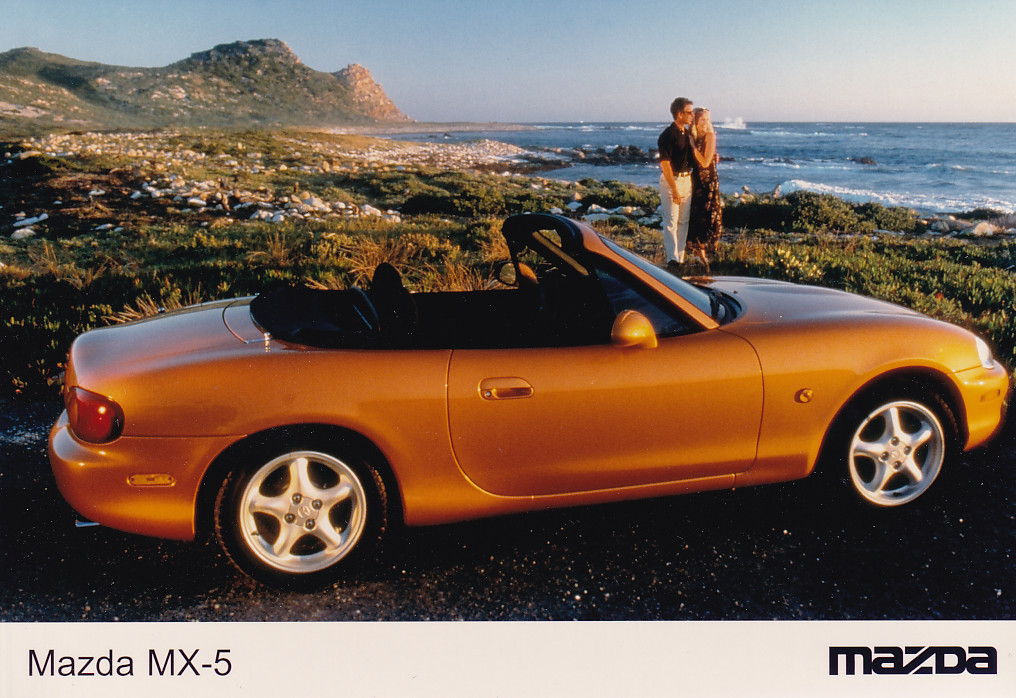 Mazda MX-5 Cabriolet, press photo, Dutch, 1997