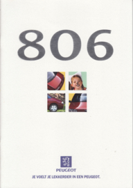 806 MPV brochure, 28 pages, A4-size, 1/1997, Dutch language