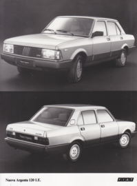 Fiat Argenta Berlina 120 I.E., press photo, Italy, 1984