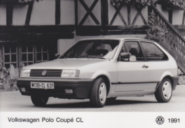 Volkswagen Polo Coupé CL - press photo - Dutch - 1991