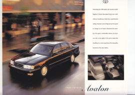 Avalon Sedan leaflet, 2 pages, USA, 08/1997, English language