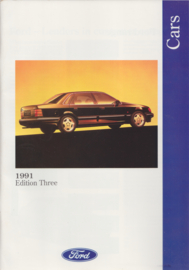 Cars UK all model brochure # 150, 132 pages, 06/1991, English language, # 3