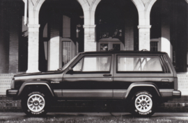 Jeep Cherokee 2.1 Turbo diesel, press photo, Dutch, 1988