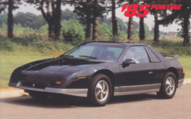 Fiero GT, 1985, standard-size, USA