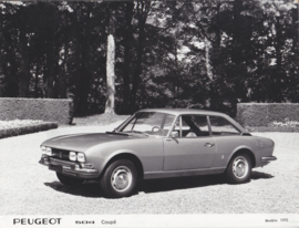 Peugeot 504 Coupé, press photo, France, 1972