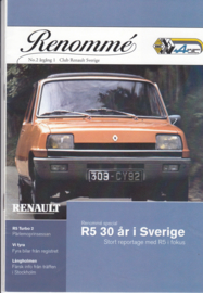 Renommé Renault magazine,  A5-size, 20 pages, Swedish language, issue 2