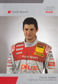 DTM racing driver Pierre Kaffer, unsigned postcard 2005 season, German language