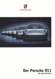 911 - the first 40 years, 6 pages, 03/2003, German