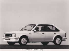 Opel  Kadett GTE,  press photo, Germany, 1984