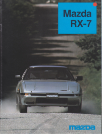 RX-7  brochure, 18 pages, 04/1984, Dutch language