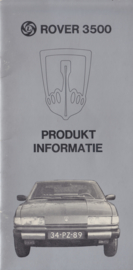 3500 info brochure, 36 pages, 1/3rd A4-size, 7/1977, Dutch language