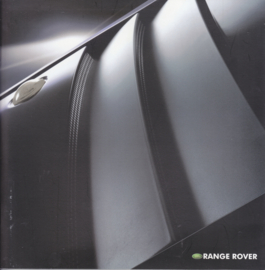 Range Rover brochure, 36 square pages, 2002, Dutch language