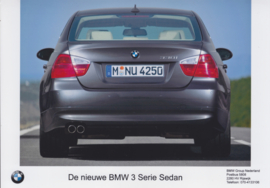 BMW 3-Series Sedan [E90], 7 different press photo's, Dutch, 2005