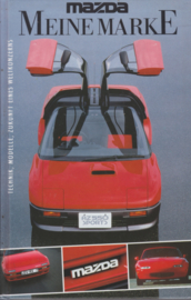 Mazda "Meine Marke" book, 152 pages, German, 1990, ISBN 3-926121-08-4