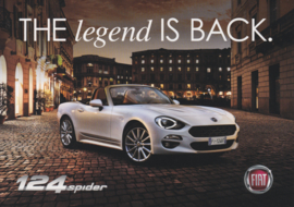 124 Spider pricelist brochure, 20 pages (A4), 06/2016, Dutch language (fb)