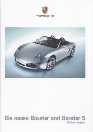 Boxster/Boxster S brochure, 132 pages, 07/2004, hard covers, German %