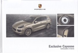 Cayenne Exclusive brochure, 44 pages, 04/2014, hard covers, Dutch