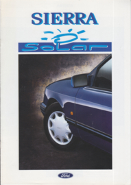 Sierra Solar brochure, 8 pages, 04/1992, Dutch language