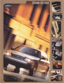 Crown Victoria leaflet, 2 pages, English language, 2000, USA