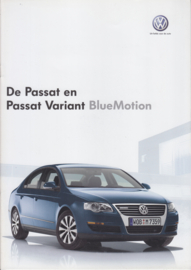 Passat & Passat Variant Blue Motion brochure, 28 pages, 06/2007, Dutch language