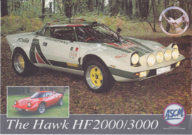 Hawk HF 2000/3000 replica leaflet, 2 pages, about 1999, English language