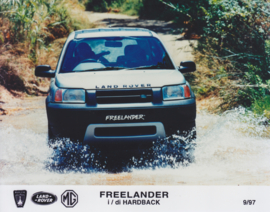 Land Rover Freelander hardback, press photo, Germany, 9/1997