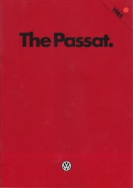 Passat brochure, 24 pages., A4-size, English language, 2/1985