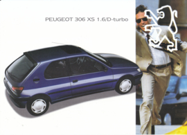 306 Hatchback brochure, 24 + 26 pages, A4-size, 1994 Dutch language (Belgium)