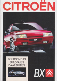 BX brochure, 36 pages, 08/1988, Dutch language
