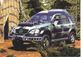 Mercedes-Benz M-class "Lost World movie 1997", Classic Car(d) of the month 8/2001, Germany