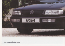 Passat new model brochure, 8 pages,  A4-size, French language, 8/1993