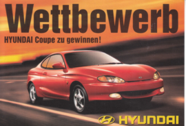 Coupe 2000 FX 16V, DIN A6-size postcard, German language, 1997, Swiss