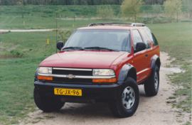 Chevrolet Blazer ZR2 - press photo, Dutch [export] - 1998