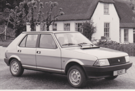 Seat Ronda P 5-door hatchback, press photo, Dutch, c1984