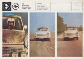 601 Limousine & Universal Wagon, 8 pages, German language, 1971