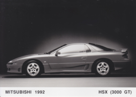Mitsubishi press kit with photo's & text sheets, Brussels,  1/1992
