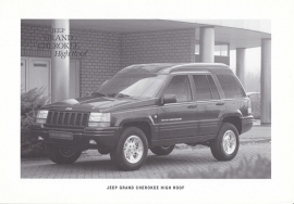 Grand Cherokee High Roof, 2 pages, 02/1996, Dutch language