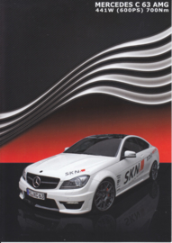 C 63 AMG Coupe SKN Tuning brochure. 4 pages, 11/2013, German language