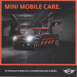 Mini Mobile Care with JCW Pick-up, 2 page leaflet, Dutch language, undated %