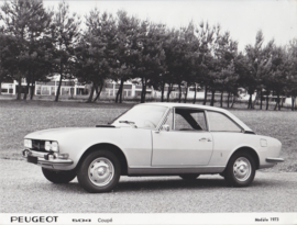Peugeot 504 Coupé, press photo, France, 1973