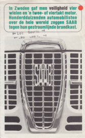 96 safety features folder, 4 pages, 1960s, Dutch language